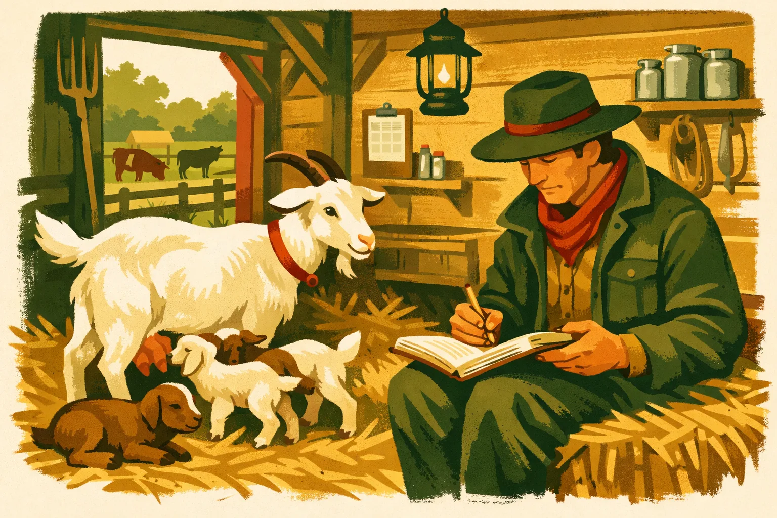 Goat Kidding Records: What to Log for Dairy, Meat, and Fiber Goat Operations